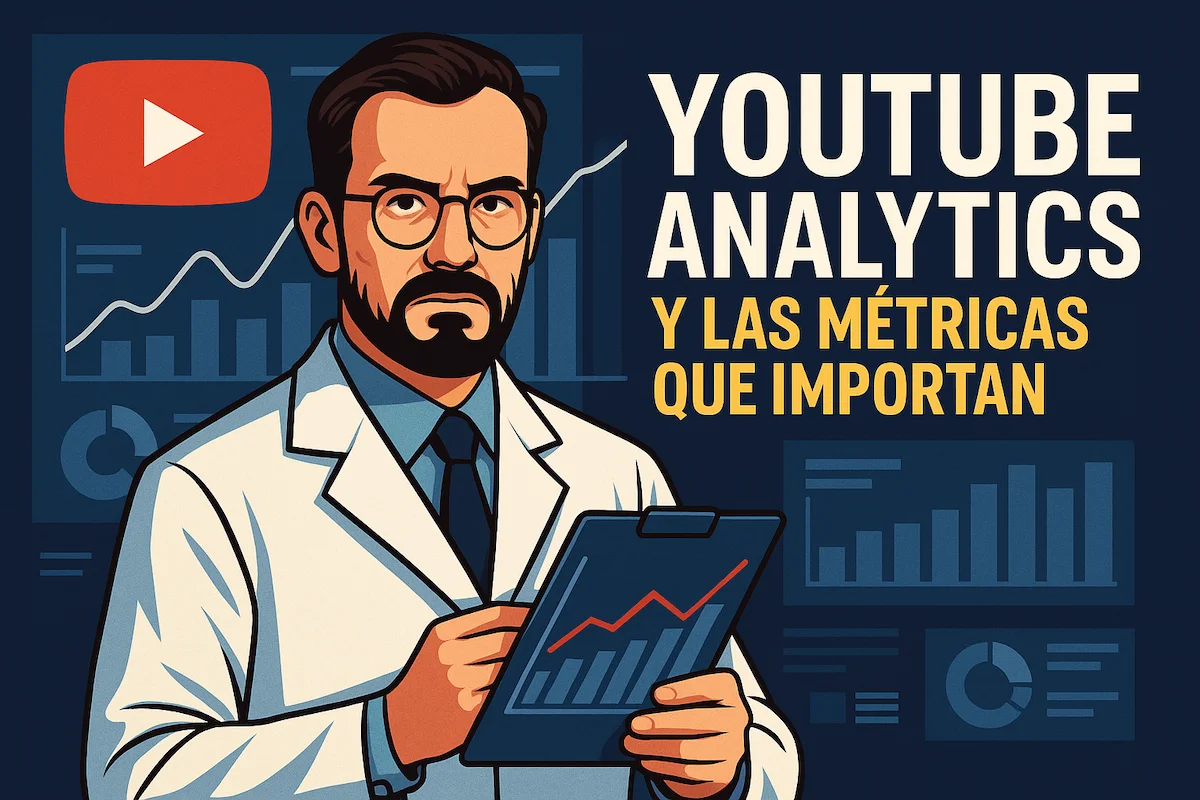 Cómo usar YouTube Analytics para hacer crecer tu canal de forma estratégica