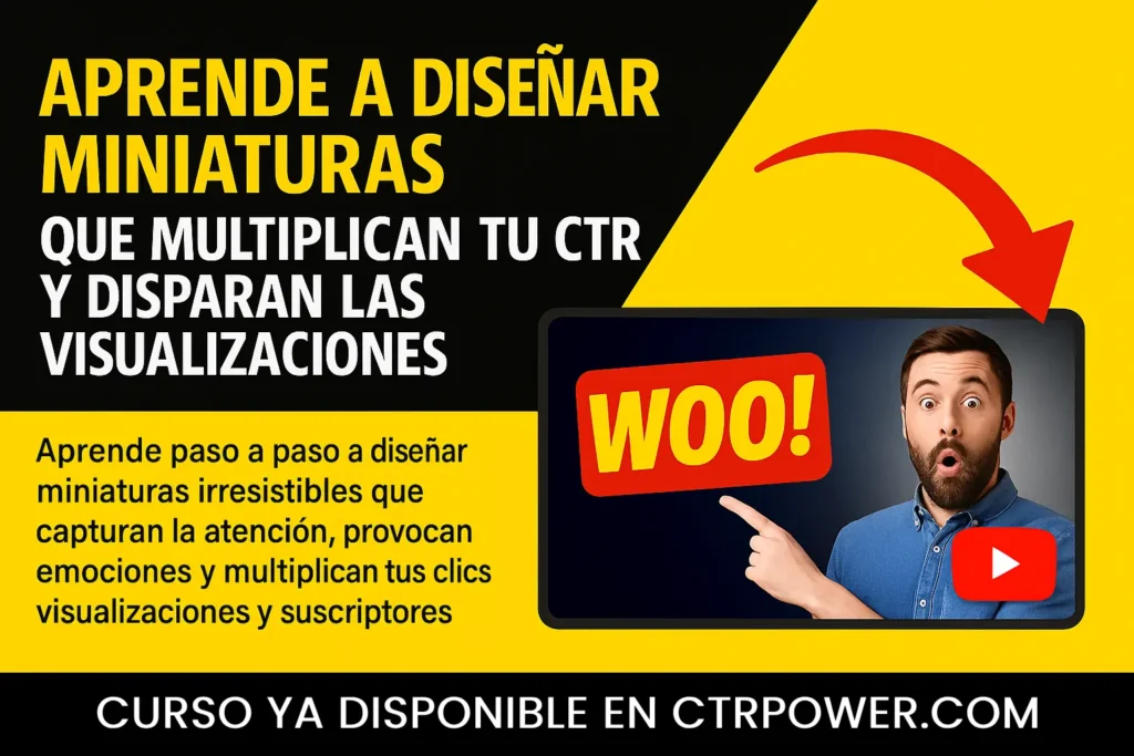 Portada del curso Miniaturas que Venden - Aprende a diseñar miniaturas para YouTube que multiplican el CTR y aumentan las visualizaciones